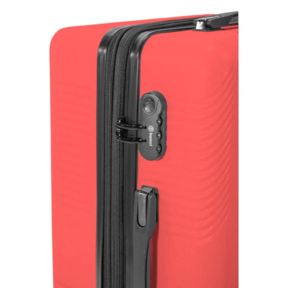 BENZI Mala de Viagem / Trolley Grande 77cm 4R Exp BZ5788 Coral | Ref. 288.BZ5788L-C
