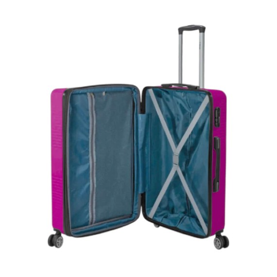 BENZI Mala de Viagem / Trolley Grande 77cm 4R Exp BZ5788 Rosa | Ref. 288.BZ5788R-C