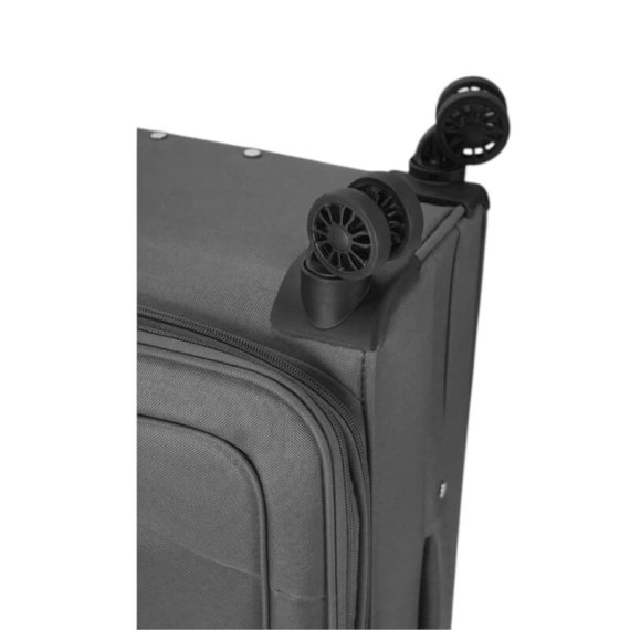 BENZI Mala de Viagem / Trolley Médio 66cm 4R Exp BZ5757 Cinza | Ref. 288.BZ5757C-B