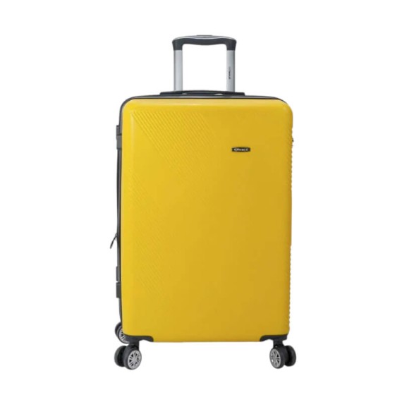 BENZI Mala de Viagem / Trolley Médio 66cm 4R Exp BZ5788 Amarelo | Ref. 288.BZ5788AM-B
