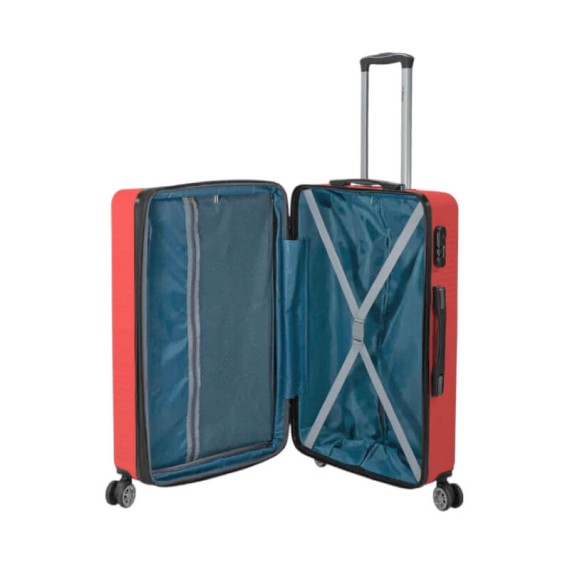 BENZI Mala de Viagem / Trolley Médio 66cm 4R Exp BZ5788 Coral | Ref. 288.BZ5788L-B