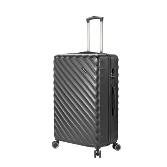 BENZI Mala de Viagem / Trolley Médio 67cm 4R BZ5812 Preto | Ref. 288.BZ5812P-B