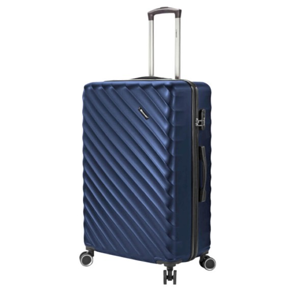 BENZI Mala de Viagem / Trolley Gigante 87cm 4R BZ5812 Azul Escuro | Ref. 288.BZ5812A-D