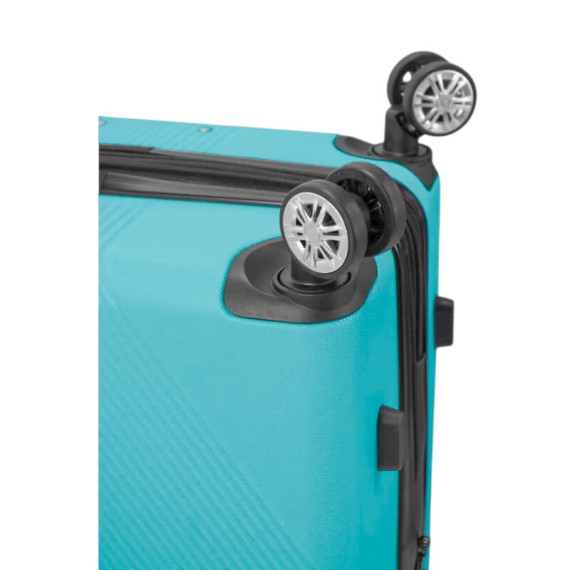 BENZI Mala Viagem / Trolley Grande 77cm 4R Exp BZ5788 Azul Claro | Ref. 288.BZ5788AC-C