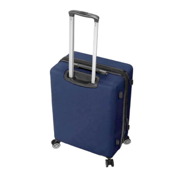BENZI Mala Viagem / Trolley Grande 77cm 4R Exp BZ5788 Azul Escuro | Ref. 288.BZ5788AE-C