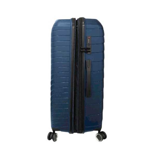 BENZI Mala Viagem / Trolley Grande 77cm 4R Exp BZ5808 Azul Escuro | Ref. 288.BZ5808AE-C