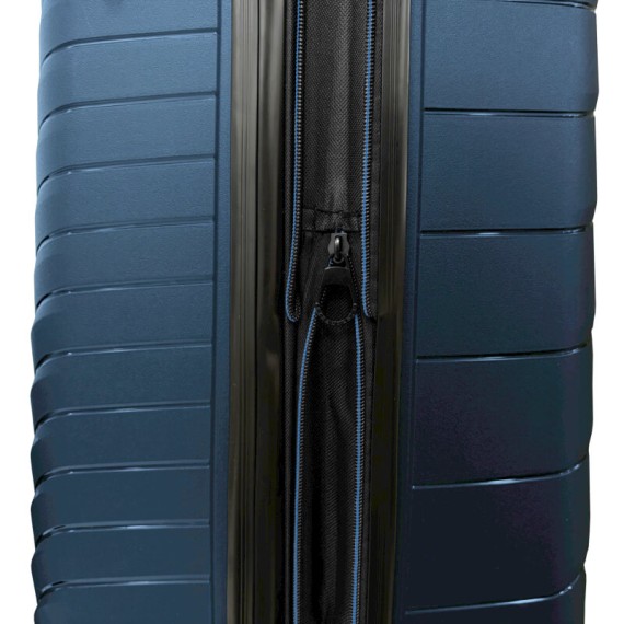 BENZI Mala Viagem / Trolley Grande 77cm 4R Exp BZ5808 Azul Escuro | Ref. 288.BZ5808AE-C