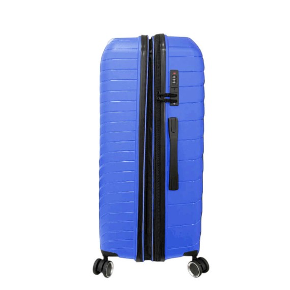 BENZI Mala Viagem / Trolley Médio 67cm 4R Exp BZ5808 Azul Jeans | Ref. 288.BZ5808AJ-B
