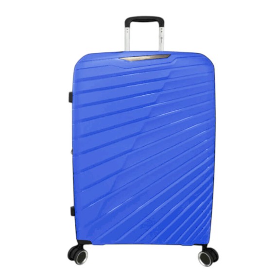BENZI Mala Viagem / Trolley Médio 67cm 4R Exp BZ5808 Azul Jeans | Ref. 288.BZ5808AJ-B