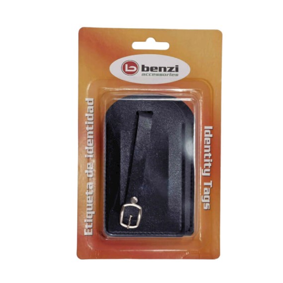 BENZI Pack de 2 Etiquetas de Viagem BZ5843 Azul Escuro | Ref. 288.BZ5843A