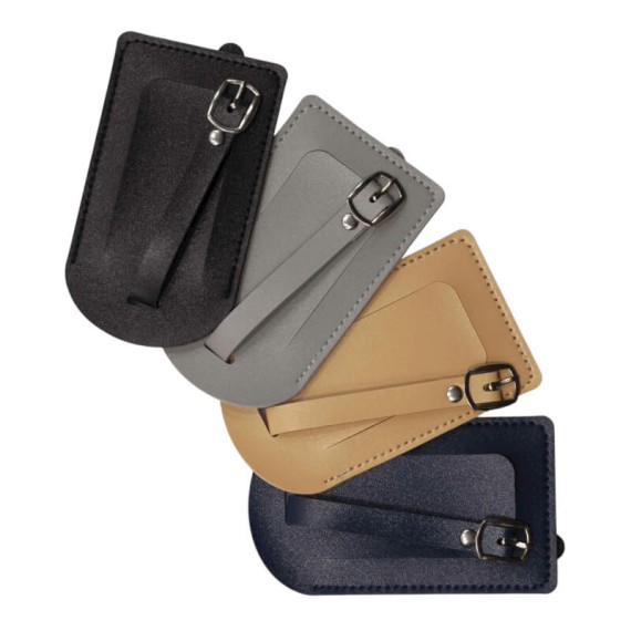 BENZI Pack de 2 Etiquetas de Viagem BZ5843 Azul Escuro | Ref. 288.BZ5843A