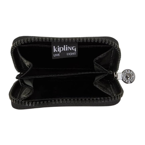 Carteira de Senhora KIPLING Cash Buddy Jet Black Glam | Ref. 187.40KI55703RC