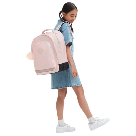 Mochila para Portátil 15" KIPLING Class Room Blush Metallic | Ref. 187.40KI5213E7L