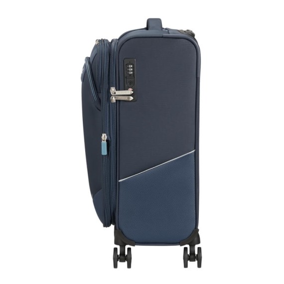 AMERICAN TOURISTER Mala de Cabine 55cm 4R Exp. SummerRide Azul | Ref. 92.156991-1596 AMERICAN TOURISTER Mala de Cabine 55cm 4R Exp. SummerRide Azul | Ref. 92.156991-1596