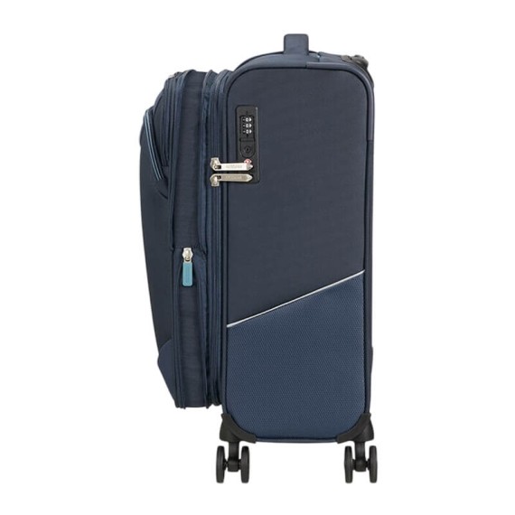 AMERICAN TOURISTER Mala de Cabine 55cm 4R Exp. SummerRide Azul | Ref. 92.156991-1596 AMERICAN TOURISTER Mala de Cabine 55cm 4R Exp. SummerRide Azul | Ref. 92.156991-1596