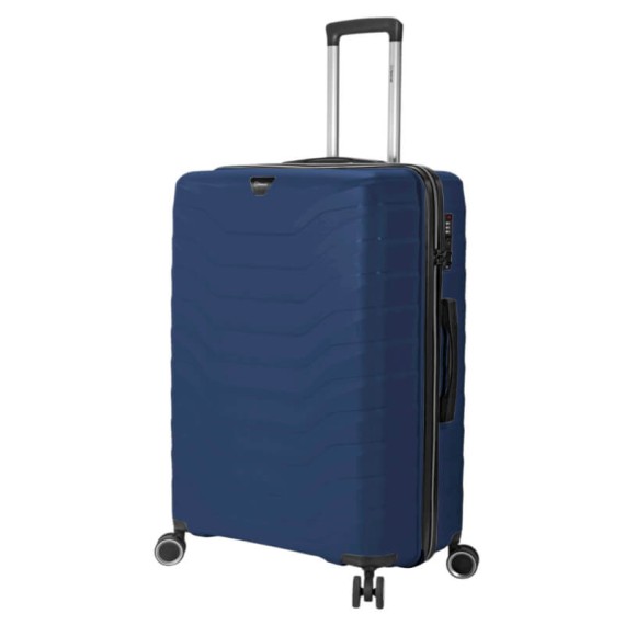 BENZI Mala de Viagem / Trolley Grande 76cm 4R Exp BZ5810 Azul | Ref. 288.BZ5810A-C