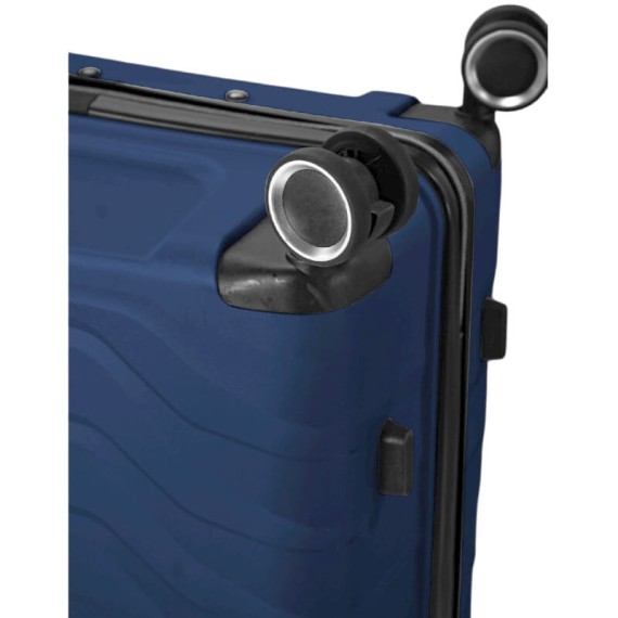 BENZI Mala de Viagem / Trolley Grande 76cm 4R Exp BZ5810 Azul | Ref. 288.BZ5810A-C