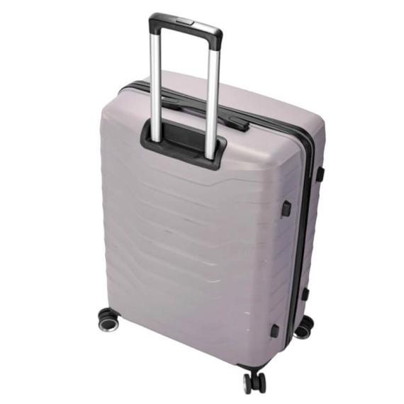 BENZI Mala de Viagem / Trolley Grande 76cm 4R Exp BZ5810 Cinza | Ref. 288.BZ5810C-C