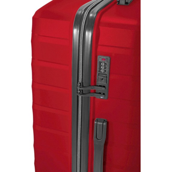 BENZI Mala de Viagem / Trolley Médio 66cm 4R Exp BZ5810 Vermelho | Ref. 288.BZ5810V-B