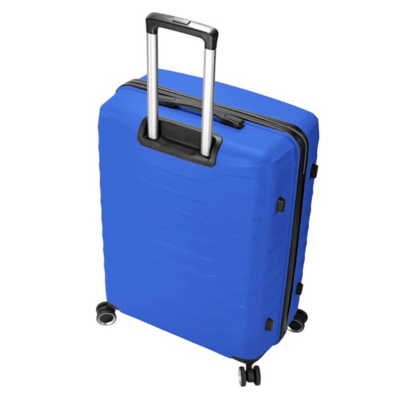 BENZI Mala Viagem / Trolley Grande 76cm 4R Exp BZ5810 Azul Claro | Ref. 288.BZ5810AC-C