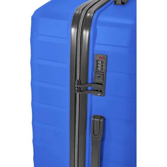 BENZI Mala Viagem / Trolley Grande 76cm 4R Exp BZ5810 Azul Claro | Ref. 288.BZ5810AC-C