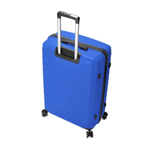 BENZI Mala Viagem / Trolley Médio 66cm 4R Exp BZ5810 Azul Claro | Ref. 288.BZ5810AC-B