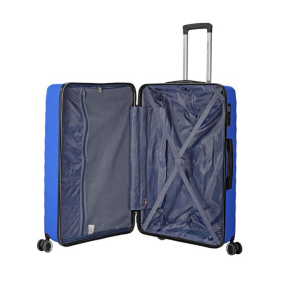BENZI Mala Viagem / Trolley Médio 66cm 4R Exp BZ5810 Azul Claro | Ref. 288.BZ5810AC-B