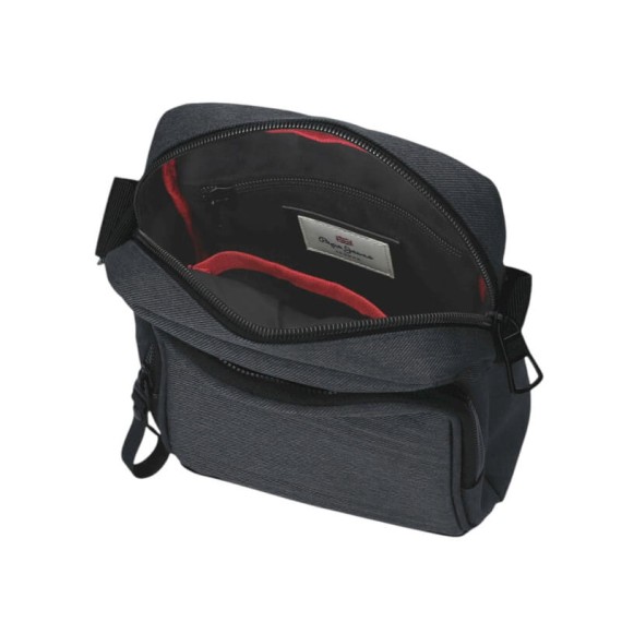 Bolsa de Tiracolo Média PEPE JEANS Whitton Preta | Ref. 186.7325341