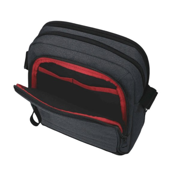 Bolsa de Tiracolo p/ Tablet 2C PEPE JEANS Whitton Preta | Ref. 186.7325741 Bolsa de Tiracolo p/ Tablet 2C PEPE JEANS Whitton Preta | Ref. 186.7325741