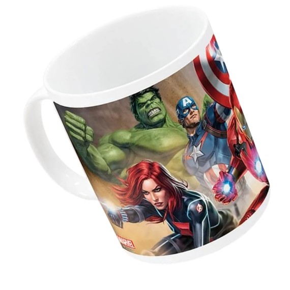 Caneca de Porcelana 325ml Avengers INFINITY Multicolor | Ref. 248.22831 Caneca de Porcelana 325ml Avengers INFINITY Multicolor | Ref. 248.22831