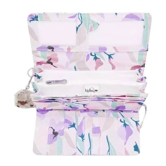 Carteira de Senhora KIPLING Rubi Floral Mosaic | Ref. 187.40KI457618L