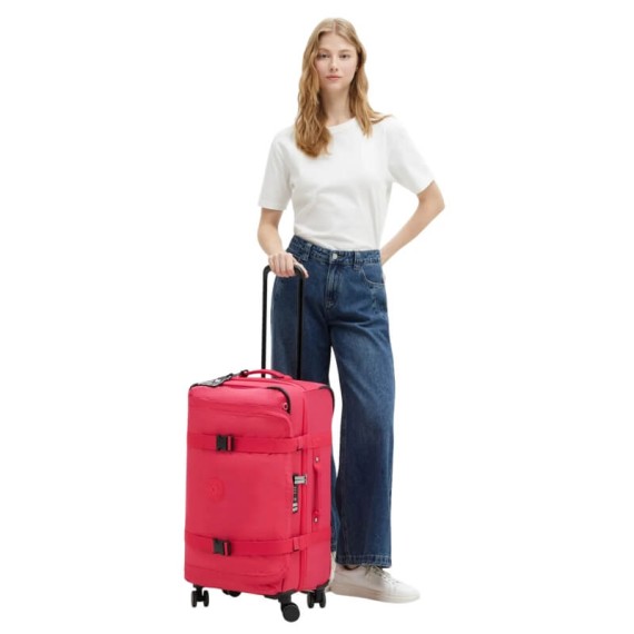 Mala de Viagem Média 66cm 4R KIPLING Spontaneous M Resort Pink | Ref. 187.40KI69181BN Mala de Viagem Média 66cm 4R KIPLING Spontaneous M Resort Pink | Ref. 187.40KI69181BN