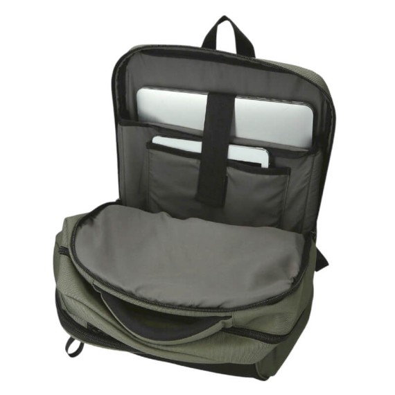 Mochila Grande p/ Portátil 15.6” 2C Adap PEPE JEANS Matlock Caqui | Ref. 186.7312742