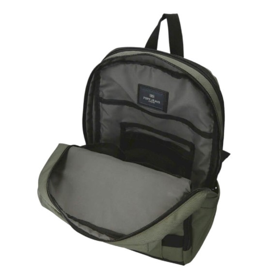 Mochila p/ Portátil 13.3” Adap. 2C PEPE JEANS Matlock Caqui | Ref. 186.7312042