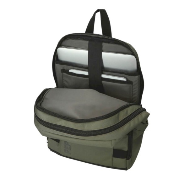 Mochila p/ Portátil 13.3” Adap. 2C PEPE JEANS Matlock Caqui | Ref. 186.7312042