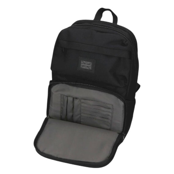 Mochila p/ Portátil 13.3” Adap. 2C PEPE JEANS Matlock Preta | Ref. 186.7312041