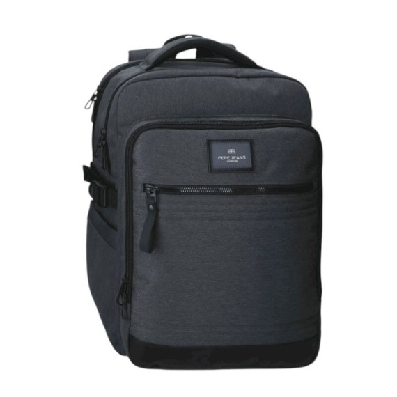 Mochila p/ Portátil 15.6” 2C Adap. PEPE JEANS Whitton Preta | Ref. 186.7322341 Mochila p/ Portátil 15.6” 2C Adap. PEPE JEANS Whitton Preta | Ref. 186.7322341