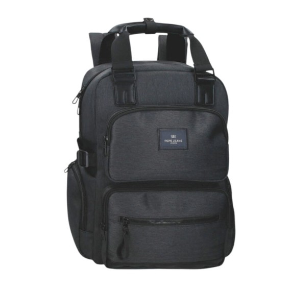 Mochila p/ Portátil 15” Adap. PEPE JEANS Whitton Preta | Ref. 186.7322241 Mochila p/ Portátil 15” Adap. PEPE JEANS Whitton Preta | Ref. 186.7322241