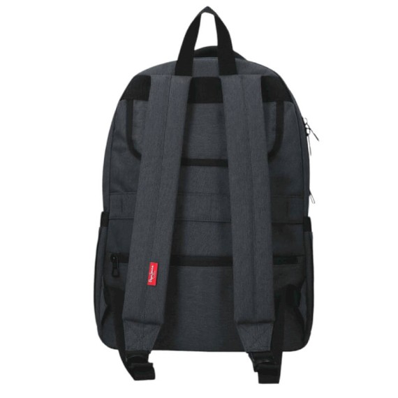 Mochila Tablet / Portátil 15.6” 2C Adap. PEPE JEANS Whitton Preta | Ref. 186.7322541 Mochila Tablet / Portátil 15.6” 2C Adap. PEPE JEANS Whitton Preta | Ref. 186.7322541