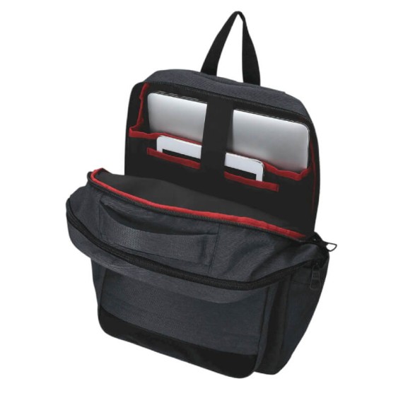 Mochila Tablet / Portátil 15.6” 2C Adap. PEPE JEANS Whitton Preta | Ref. 186.7322541 Mochila Tablet / Portátil 15.6” 2C Adap. PEPE JEANS Whitton Preta | Ref. 186.7322541