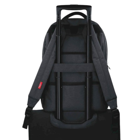 Mochila Tablet / Portátil 15.6” 2C Adap. PEPE JEANS Whitton Preta | Ref. 186.7322541 Mochila Tablet / Portátil 15.6” 2C Adap. PEPE JEANS Whitton Preta | Ref. 186.7322541