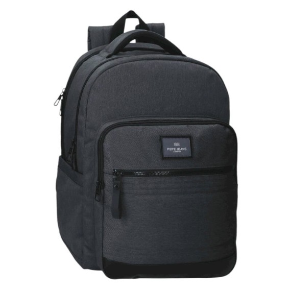 Mochila Tablet / Portátil 15.6” 2C Adap. PEPE JEANS Whitton Preta | Ref. 186.7322541 Mochila Tablet / Portátil 15.6” 2C Adap. PEPE JEANS Whitton Preta | Ref. 186.7322541