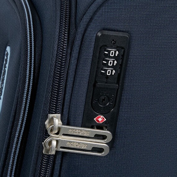 AMERICAN TOURISTER Mala de Cabine 55cm 4R CloudRider Azul Marinho | Ref. 92.157364-9486