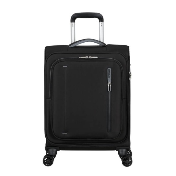 AMERICAN TOURISTER Mala de Cabine 55cm 4R CloudRider Preto Jet | Ref. 92.157364-1465