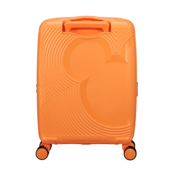 AT Mala de Cabine 55cm 4R Exp. Mickey Magic Laranja Pêssego | Ref. 92.158710-A843
