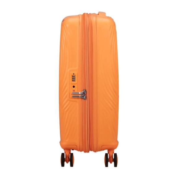 AT Mala de Cabine 55cm 4R Exp. Mickey Magic Laranja Pêssego | Ref. 92.158710-A843