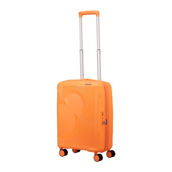 AT Mala de Cabine 55cm 4R Exp. Mickey Magic Laranja Pêssego | Ref. 92.158710-A843