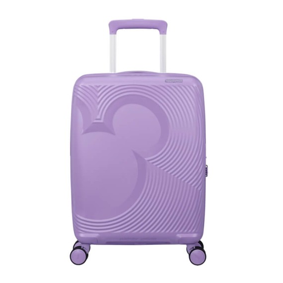 AT Mala de Cabine 55cm 4R Exp. Mickey Magic Lilás Suave | Ref. 92.158710-A844