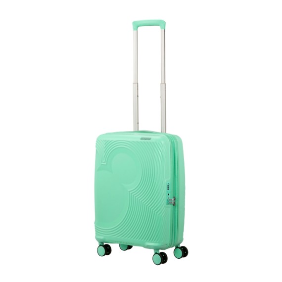 AT Mala de Cabine 55cm 4R Exp. Mickey Magic Verde Menta | Ref. 92.158710-A845