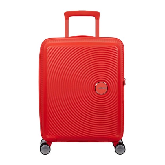 AT Mala de Cabine 55cm 4R Exp. SoundBox Laranja Néon | Ref. 92.88472-D963 AT Mala de Cabine 55cm 4R Exp. SoundBox Laranja Néon | Ref. 92.88472-D963